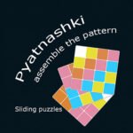 Quebra-cabeça deslizante. Pyatnashki. Obtenha o padrão