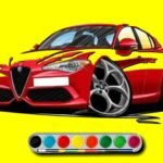 Alfa Romeo para colorir