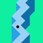 Grande jogo de ziguezague 3D