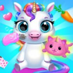 Meu bebê unicórnio pônei cuidado 2