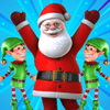 Jogo de Papai Noel de Natal Casual