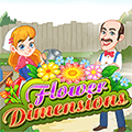 Dimensões da flor
